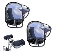 Bicycle Handlebar Caps | Warm Handlebar Sleeves - Cold Resistant Mittens For Bicycle Handle,For Bicycle Dirt Bike Scooter Cycling Winter Mountain Road Daily Commuting