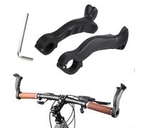 Bicycle Handlebar Ends With Adjustable Angle And Nylon Grip For MTB Bikes Fits Handlebars Of 21 8mm And 24mm Diameter