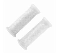 Bicycle Handlebar Grips 5 Pairs Vintage Motorcycle Handlebar Grips - Dark Brown, Red, White for Scooter Bike