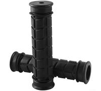 Bicycle Handlebar Grips, Soft PVC Rubber Non-Slip Texture, Shock Absorption For Road MTB Folding Fixed Gear Bikes, Easy Installation, Black, 11.8x3.2cm
