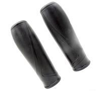 Bicycle Handlebar Grips, Thicken Rubber Shock Absorption, Hand-Sewn Anti-Scratch Comfort, for Mountain Road Bike, Black, 120x22.2mm