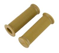Bicycle Handlebar Grips Vintage Motorcycle Handlebar Grips - Dark Brown & Red Options for Scooter Bike