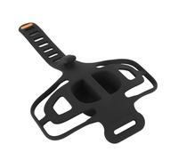 Bicycle Handlebar Phone Holder Silicone Strap Easily Installs Securely Pegs Your Phone for Safe Riding Adventure 1 Unit (Black)