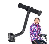 Bicycle handlebar, rear bike seat trade for children, non-slip back has a soft rubber spacer that keeps the bicycle seat tube with a