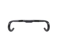 Bicycle Handlebars Road Handlebar 360-420mm Black Matt Internal Routing Road Bike Gravel Cockpit Bike part(White-380mm)
