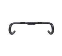 Bicycle Handlebars Road Handlebar 360-420mm Black Matt Internal Routing Road Bike Gravel Cockpit Bike part(White-420mm)