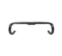 Bicycle Handlebars Road Handlebar 360-420mm Black Matt Internal Routing Road Bike Gravel Cockpit Bike part(Black-360mm)