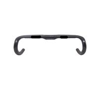 Bicycle Handlebars Road Handlebar 360-420mm Black Matt Internal Routing Road Bike Gravel Cockpit Bike part(White-400mm)