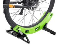 Bicycle Harvest-Folding Parking Stand, Heavy Duty Wheel Holder, Quick Release Design for Laptop, Stable Metal Construction | Mount Organizer