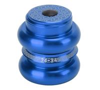 Bicycle Headset 34mm Threadless Headset Aluminum Alloy Bicycle Front Fork Headset for Mountain Road Bike(blue)