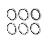 Bicycle Headset Bearings Metal Sealed Ball Bearing For Road Bikes MTB Multiple Size Options 38mm 39mm 41mm 41.8mm 46.9mm 52mm Silver(39MM)