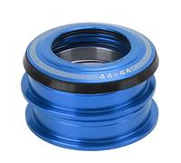 Bicycle Headset, Double Bearings Mountain Bike Headset 44mm Blue for Trail Riders, Off-Road Cyclists and Commuters