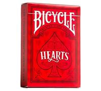 Bicycle Hearts Playing Cards, Highlighted Cards and Rules for The Trick-Taking Card Game, Poker Size Standard Index