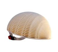 Bicycle Helmet - Foldable Paper Riding Hat with a Breathable | Women's Helmet with an Adjustable Chin Strap,for cycling on the country road, at the beach, during hiking and commuting, for both women