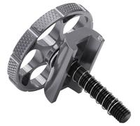 Bicycle Hingle Clamp C Buckle CNC Integrated Hinge Clamp Plate for Brompton Folding Bike(Titanium)