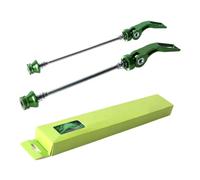 Bicycle Hub Axle Set - Heavy Duty Quick Release Rod, Front Rear Replacement Lever, Premium Hollow Shaft | Performance Cycling Repair Kit, Long Lasting Aluminum Hardware For Road Racing Mountain Bikes