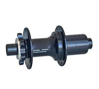 Bicycle Hub Set 12mm Thru Axle Front Rear 24 Hole Disc Brake | Features smooth sealed bearings and a aluminium alloy build reliable disc brake wheel setups.