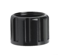 Bicycle Hub Thru Axle Cap Nut M15 Made from Aluminum Alloy with Standard Thread Options P1.0 P1.5 P1.75 for 12mm 15mm Axles (M15x1.0mm)