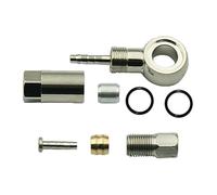 Bicycle Hydraulic Brake Hose Connector, BH90 Adapter Set for Shimano XT and SLX Series, Metal Fitting Kit
