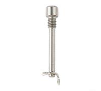 Bicycle Hydraulic Disc Brake Pad Bolt Alloy Pin rt Caliper Screw(Titanium color)