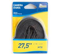 Bicycle Inner Tube 27.5 Inch x 1.90 - 2.10 - E.T.R.T.O. 48/54-560, High Strength and Hold, Compatible with Mountain Bikes and MTB, Easy Assembly and Maintenance