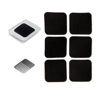 Bicycle Inner Tube Patch Kit - 6 Self Adhesive Tire Repair Patches, Quick Easy Fix for Bike Inner Tube | Portable Storage Box for Mountain Road Cycling, Durable Bicycle Patch Set for On The Go