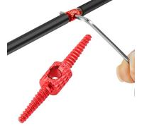 Bicycle Internal Cable Management Tool - 1.04 x 0.2 Inch Aluminium Alloy Pipe Oil Pipe Threaded Connection | Bicycle Shop, Repair of Garages at Home, Maintenance of Mountain Paths, Upgrading the Fah