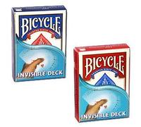 Bicycle Invisible Deck - Red - Card Games - Magic Tricks and Magic