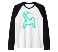 Bicycle Kick Player Soccer Raglan Baseball Tee