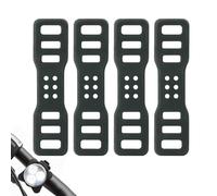 Bicycle Light Fixing Straps - Silicone Material Elastic Band Can Be Attached to Headlights, Taillights, Mirrors and Recording Equipment, Easy Installation and Stable Hold | Guaranteed