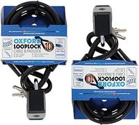 Bicycle Lock 1.8m X 10mm Cable Lock with 2 Keys and Metal Cable Bicycle Lock Heavy Load, Safe Combination for Bicycle Tricycle Scooter Lock