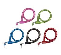 Bicycle lock Dunlop cable lock D18mm 80 cm ST 5ass 63749