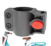 Bicycle Lock Holder - Clamping Bracket | U-Lock Holder - Mounting Holder for Self-Retracting Cable Locks - Sturdy Accessories for and Road Bike, Vibration-Resistant, Secure Hold on Frame, Black