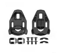 Bicycle Lock Plates 6.5cm Wide Stable Racing Performance | 15° twist lock system, secure racing fit, compatible with for xpresso for xpro Lclic pedals, black plastic design