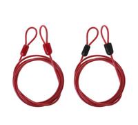 Bicycle Lock Steel Wire Cable 1m Safety Loop Cycling Bike Protector Anti Theft