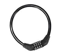 Bicycle Locks with Cable - 40 cm, Quick Install Bicycle Combination Lock, Practical 4-Digit Security Combinations, Cable Locks, Resettable Bicycle Lock Combination, Thief