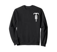 Bicycle Logo Minimal Retro For Cyclist Cycling Lovers Sweatshirt