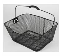Bicycle Luggage Carrier Basket Metal Black Attachable Purchase School Bag Wire