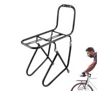 Bicycle Luggage Rack, Bicycle Luggage Rack, Metal Luggage Rack, Bike Equipment Loading Rack for Road, Trip and Folding Bikes