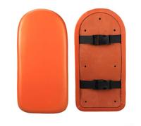 Bicycle Manned Cushion - Black Bike Rear Saddle - Mountain Back Shelf Seat Cushion - Wide Soft Pad Bicycle Accessory - For School Sports Trail Riding(Buckle brown)