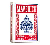 Bicycle Maverick Cards - Red Deck - Standard Index Poker Size