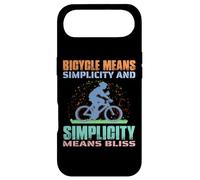 Bicycle means simplicity and simplicity means bliss - Biker Case for iPhone Air