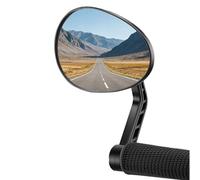 Bicycle Mirror for Handlebars, Left or Right Mounting, Vibration Dampened Bicycle Accessories, Bicycle Handlebar End Mirror for Cycling Tours, for Commuter City Trekking Urban Road Mountain Leisure