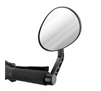 Bicycle mirror, low vibration and 360 degree rotation, handlebar end mirror for mountain bike and road bike, gift for men and women when commuting, touring, adventure