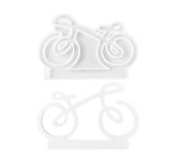 Bicycle Mould - Silicone 18 x 12 cm | Silicone Mould | Motorcycle Fondant | Cake Mould | Flexible Baking Mould for Chocolate, Soap, Sweets, Icing, Crafts, Party Decorations and Creative Baking