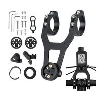 Bicycle Mount - 31.8 mm Camera Bicycle Stand, Road Bike Computer Holder, Torch Computer Mount, Adjustable Stem Mount for Bicycle Navigation, Action Camera, GPS, Integrated C