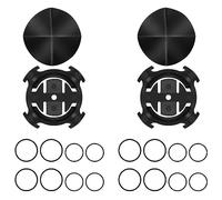 Bicycle Mount Compatible with Garmin GPS, Bicycle Computer Handlebar Mount for Garmin Edge 200/500/510/520/800/810/1000(with Silicone Strap)