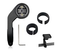 Bicycle Mount for Garmin Edge Series (530/540/830/840/1040/Explore 2) & XOSS G/G+/iGPSPORT - Universal Handlebar Mount 25.4-31.8 mm | Out Front Design for GPS Computer, Cameras & Headlights