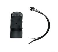 Bicycle Mount Holders for Garmin eTrex 10/20/30, GPSMap 62/62s/62st, for OREGON 200/300/400/450/550, for DAKOTA 10/20 - Black Plastic Bike Handlebar Bracket with Cable Ties