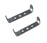 Bicycle Mount U Shape Bracket for Bike Rack Systems - Rust Resistant Metal Adapter for Touring Carrier Rack and Pannier Rack Setup 7cm